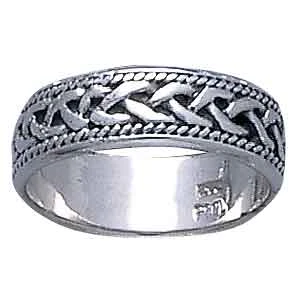 Celtic Knotwork Silver Ring 3 Celtic Knotwork Silver Ring