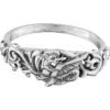 Dragon Scroll Silver Ring -Chic Jewelry Store PS TR940 1