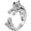 Sterling Silver Celtic Cat Ring -Chic Jewelry Store PS TRI1639