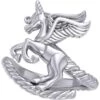 Sterling Silver Mythical Unicorn Ring