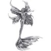 White Bronze Sea Sprite Fairy Pendant -Chic Jewelry Store PS WZPD136