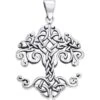 White Bronze Celtic Tree Of Life Pendant -Chic Jewelry Store PS WZPD643