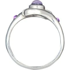 White Bronze Lunar Tides Ring -Chic Jewelry Store PS WZRI054 AM 5