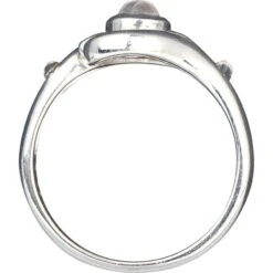 White Bronze Lunar Tides Ring -Chic Jewelry Store PS WZRI054 RM 5