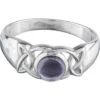 Celtic Round Gem Knotwork Ring -Chic Jewelry Store PS WZRI166 AM