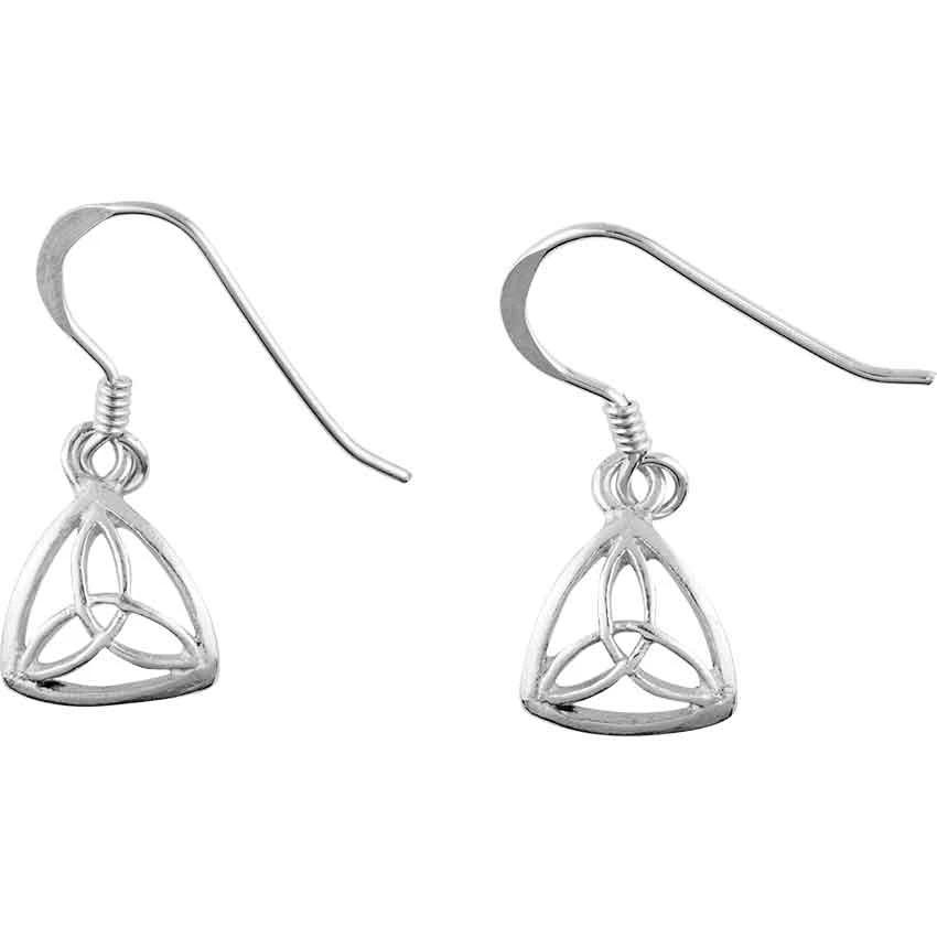 Celtic Triquetra Dangle Earrings 3 Celtic Triquetra Dangle Earrings