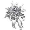 White Bronze Vines Fairy Pendant -Chic Jewelry Store PS WZTP2826