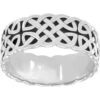 White Bronze Celtic Band Ring -Chic Jewelry Store PS WZTR042 1