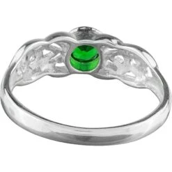 Celtic Knot Round Gemstone Ring -Chic Jewelry Store PS WZTR1742 EM 2