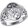White Bronze Celestial Tree Of Life Ring 1 White Bronze Celestial Tree Of Life Ring -Chic Jewelry Store PS WZTR3688 1