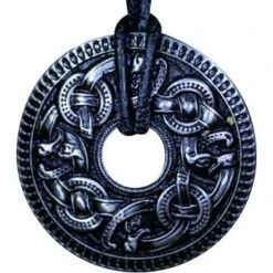 Egil Amulet Necklace – Steel