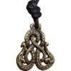 Double-Headed Viking Snake Necklace – Gold -Chic Jewelry Store RW 5402431