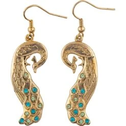 Peacock Earrings