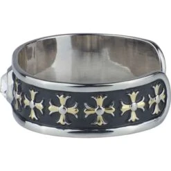Fleur Cross Bracelet -Chic Jewelry Store SC2503 4