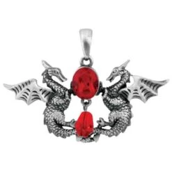 Guardian Dragons Necklace
