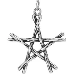 Sticks Pentagram Pendant