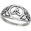 Celtic Triple Triquetra Ring 1 Celtic Triple Triquetra Ring -Chic Jewelry Store WH CR05692