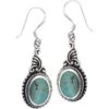 Ornate Turquoise Scrolled Earrings 1 Ornate Turquoise Scrolled Earrings -Chic Jewelry Store WH S04855