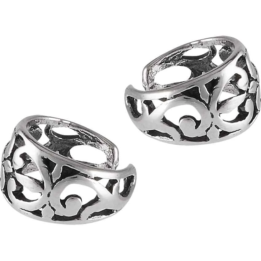 Sterling Silver Scrollwork Ear Cuffs 3 Sterling Silver Scrollwork Ear Cuffs