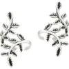 Silver Double Vine Ear Cuffs 1 Silver Double Vine Ear Cuffs -Chic Jewelry Store WH S06109
