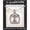 Da Vinci Vitruvian Man Necklace -Chic Jewelry Store WR DVMPP