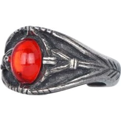 Pewter Elizabeth I Gem Ring -Chic Jewelry Store WR E1RP 3