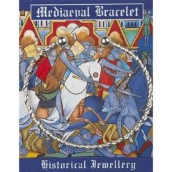 Silver Plated Medieval Twisted Bracelet