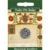 Tudor Rose Pin Badge -Chic Jewelry Store WR RPIN